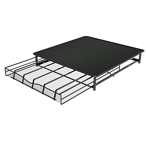 Schubladen für Kaffeekapseln, Kaffeekapselhalter für Kapsel, Kapselhalter Kapselschublade zur Aufbewahrung, Schubladenbox zur Aufbewahrung (A/39 * 35 * 7.5cm/36 Kapseln/schwarz) von BUTUN