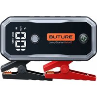 Auto Starthilfe Powerbank, 5000A Spitzenstrom 26800mAh Starthilfe Powerbank für All Benzin und 10.0L Dieselmotor, Starthilfe mit led, dc Ausgang und von BUTURE