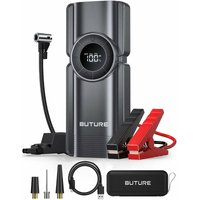 Starthilfe Powerbank 2500A Spitzenstrom 2000mAh Auto Starthilfe mit LCD-Display(Für alle Benzinmotor oder 8,0L Dieselmotoren), Starthilfegerät mit von BUTURE