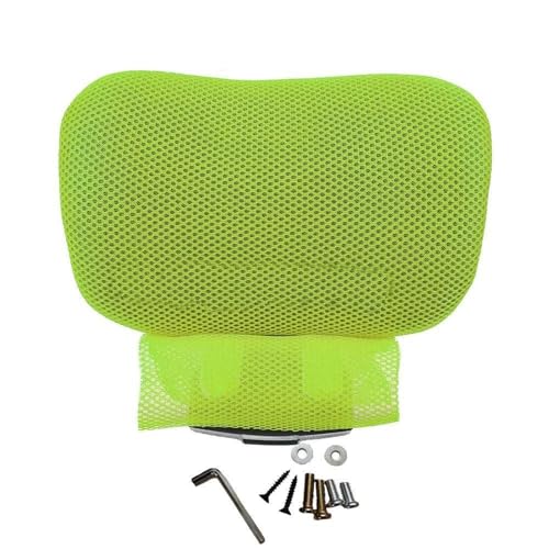 BUUNHI Bürostuhl Kopfstütze Kopfstütze für Bürostuhl, drehbar, Hebe-Computerstuhl, Nackenschutz, Kissen, Kopfstütze für Stuhl, Bürozubehör Stuhlkopfstütze (Color : 3.0-Green) von BUUNHI