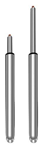 BUUNHI Gasdruckfeder für Bürostuhl Bürostuhl-Gasfeder-Stuhl-Teile Zylinderersatz passend für die meisten Bürostühle und Drehstühle gasfeder (Size : Silver 60) von BUUNHI