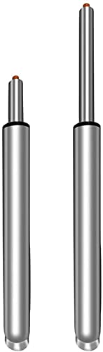 BUUNHI Gasdruckfeder für Bürostuhl Gasfederzylinder Pneumatischer stoßdämpfender Kolben Bürostuhl Pneumatische Kolbenfeder gasfeder (Size : Chrome Silver 60) von BUUNHI