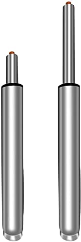 BUUNHI Gasdruckfeder für Bürostuhl Gasfederzylinder mit verlängertem Hub, pneumatischer, stoßdämpfender Kolben-Bürostuhl gasfeder (Size : Chrome Silver 330) von BUUNHI