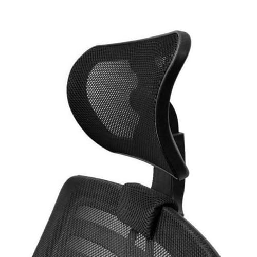 Bürostuhl Kopfstütze 2,2/2,6/3 Computer Lift Stuhl Nackenschutz Kissen Kopfstütze Einstellbar Für Büro Kopfstütze Drehstuhl Zubehör Stuhlkopfstütze (Color : Black 3.0) von BUUNHI