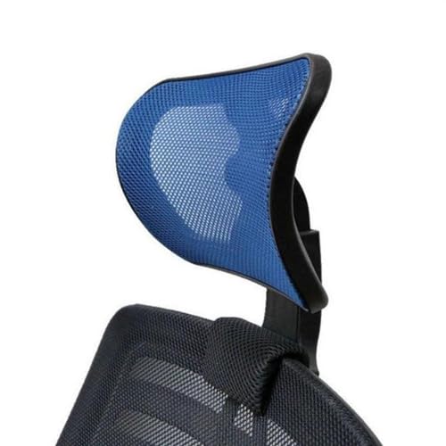 Bürostuhl Kopfstütze 2,2/2,6/3 Computer Lift Stuhl Nackenschutz Kissen Kopfstütze Einstellbar Für Büro Kopfstütze Drehstuhl Zubehör Stuhlkopfstütze (Color : Blue 2.6) von BUUNHI