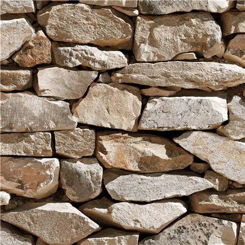 BUVU Vinyltapete 0.53x10m waschbare Tapete mit dem Motiv einer braunen Steinmauer BUVU Vinyltapete 0.53x10m waschbare Tapete mit dem Motiv einer braunen Steinmauer von BUVU