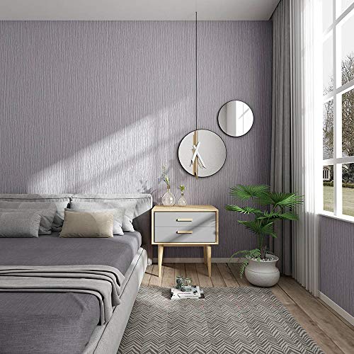 BUVU vinyl waterproof grey design wallpaper 0.53x10m von BUVU