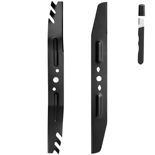 BUXEBUX 53,3 cm Mulchmesser, kompatibel mit EGO Power+ Elektro-Rasenmäher LM2133/LM2130/LM2135SP/LM2130SP/LM2156SP/LM2150SP, 2er-Pack – AB2101D von BUXEBUX