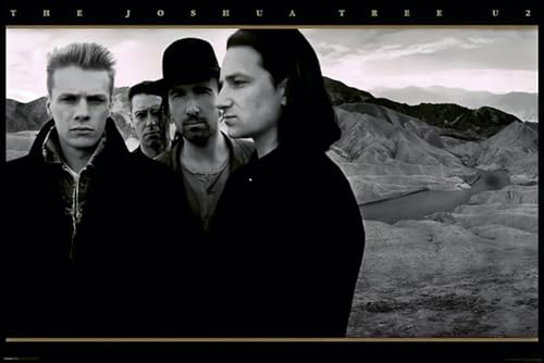 BUY ART FOR LESS Offiziell lizenziertes U2 – The Joshua Tree Art Poster – 61 x 91 cm – dekorativer Druck – Posterpapier – fertig zum Rahmen von Buyartforless