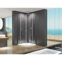Buylando - Freja 90x90x195 cm Viertelkreis Duschkabine inkl Duschtasse / Siphon Buylando - Freja 90x90x195 cm Viertelkreis Duschkabine inkl Duschtasse / Siphon von BUYLANDO