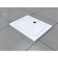 Glaswerk Westfalen - 90x75 cm Flache Acryl Duschtasse / Siphon Glaswerk Westfalen - 90x75 cm Flache Acryl Duschtasse / Siphon von BUYLANDO