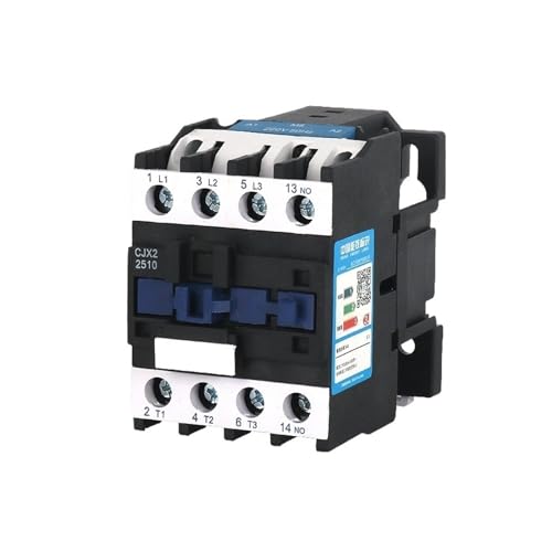 1 PCS CJX2-2510 CJX2-3201 Schütz Spule Spannung 220V 24VAC 1 Phase 380VAC 3 Phase NO NC 25A 32A Din Schiene 3P(CJX2-2501 24VAC) von BUYND