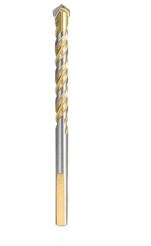 Bohrer, 3–12 mm, Dreieckbohrer, Hartmetall-Spiralbohrer for Glas, Fliesen, Holz, Metall, Beton, Lochsäge, Schneidwerkzeug, 2 Stück(Orange,8mm) von BUYND