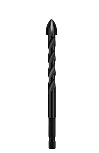 Kreuz-Sechskant-Bohrer-Set for Beton, Porzellan, Fliesen, Glas, Metall, professionelle Multifunktions-Bohrer-Set, Werkzeuge, Hartmetall-Bohrer(2Pcs 3mm) von BUYND