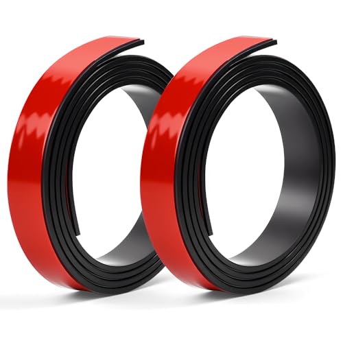 BUZIFU Magnetband Selbstklebend A+B (1M + 1M) Magnetband für Fliegengitter & Moskitonetze Magnetklebeband selbstklebend Magnetstreifen mit extra starkem für Fenster ohne bohren von BUZIFU