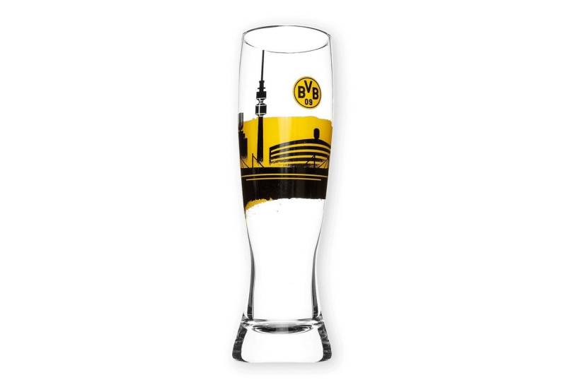 BVB MERCHANDISING Bierglas BVB Weizenglas, Glas von BVB MERCHANDISING