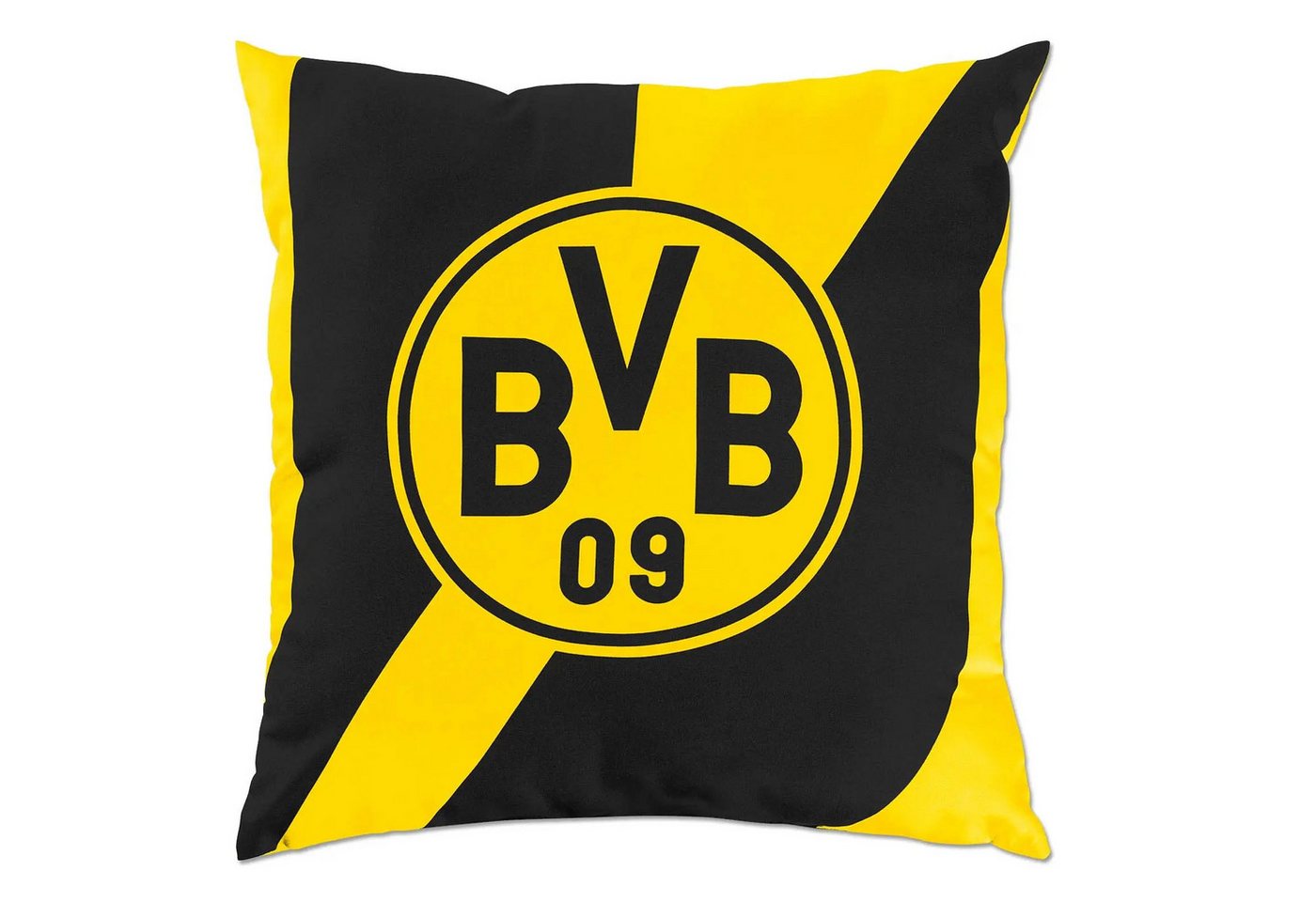 BVB MERCHANDISING Dekokissen BVB Kissen schwarz/gelb von BVB MERCHANDISING