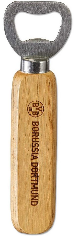 BVB MERCHANDISING Flaschenöffner BVB Flaschenöffner mit Holzgriff von BVB MERCHANDISING