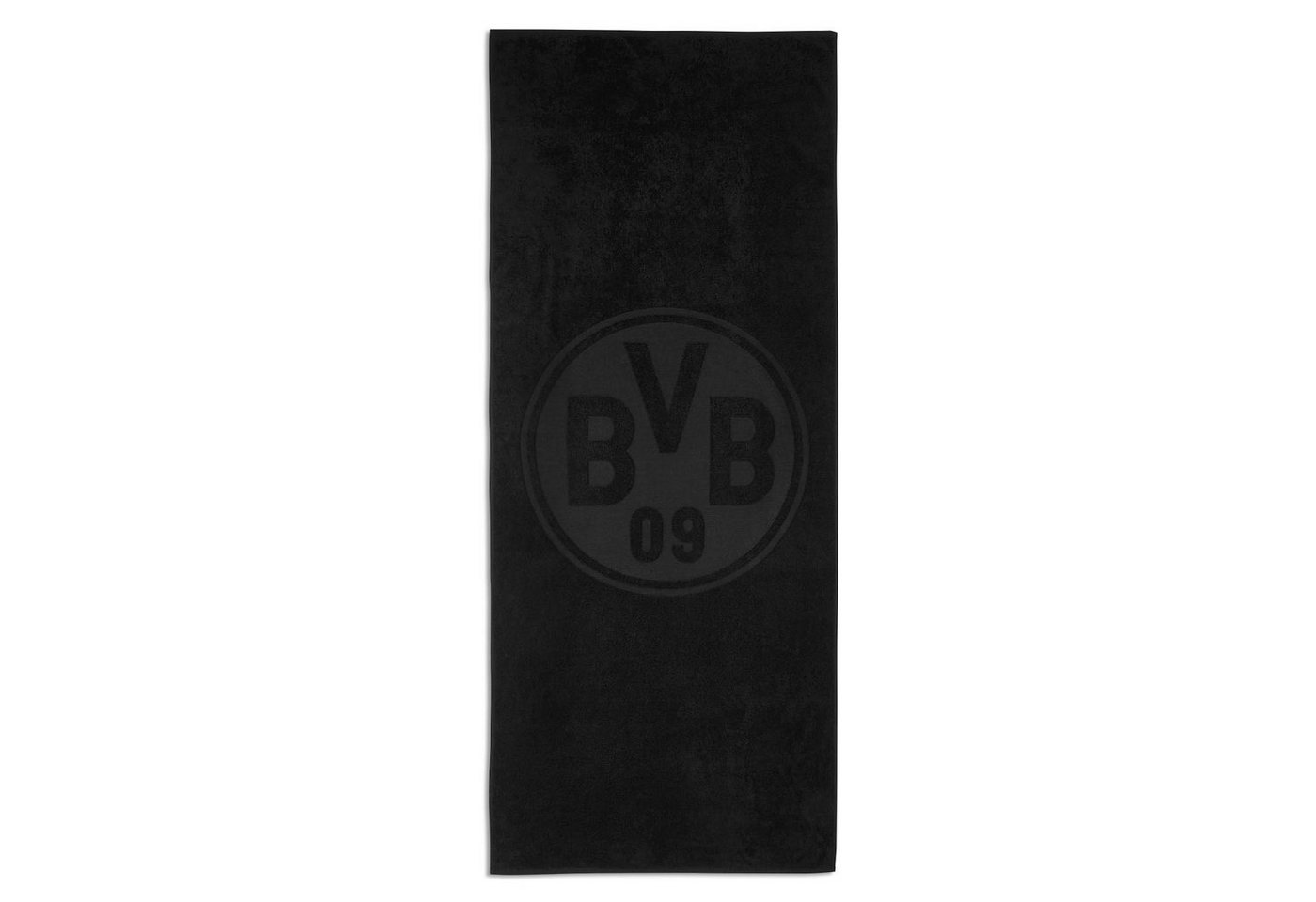 BVB Badetuch BVB Badetuch schwarz 70 x 180 cm, Baumwolle (Packung, 1-St), Schlicht und exklusiv von BVB