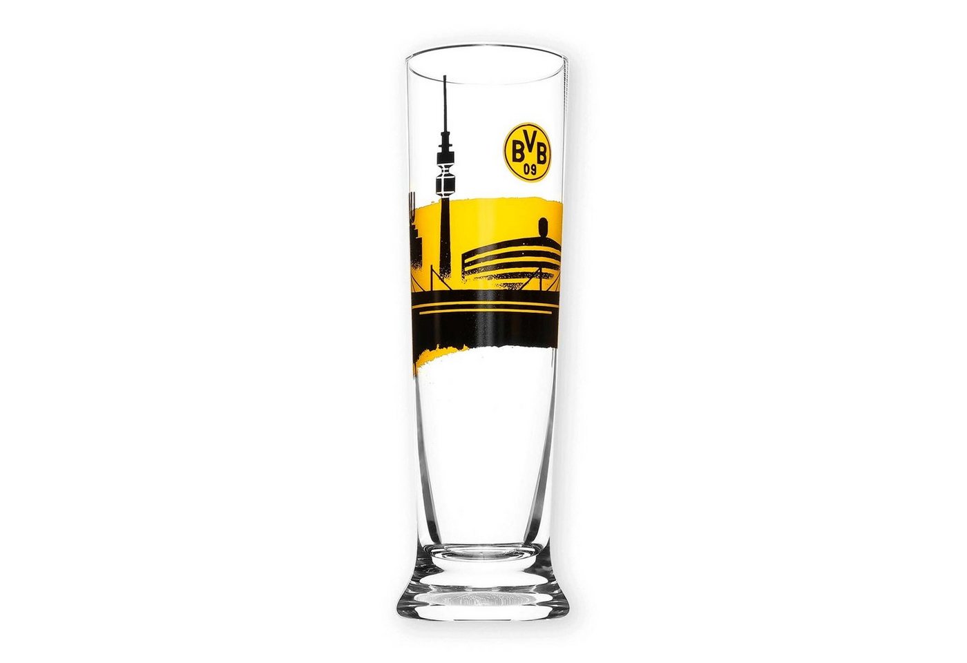 BVB Bierglas BVB Pilsglas Skyline (0,3l), Glas von BVB