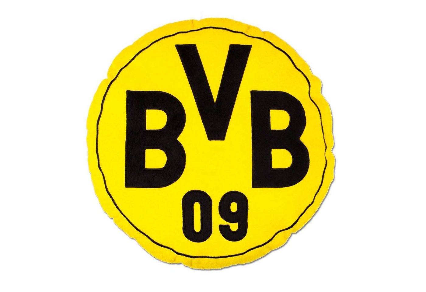 Kopfkissen BVB Kissen (rund), BVB, Füllung: 100 % Polyester, Bezug: 100 % Polyester, Rückenschläfer von BVB