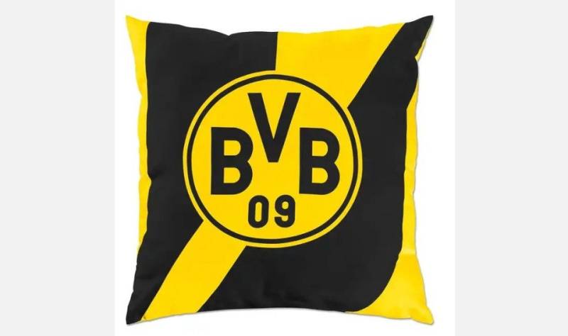 BVB Tasse BVB Kissen schwarz/gelb von BVB