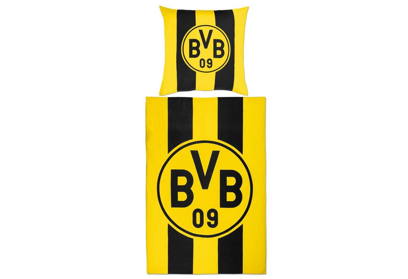 Bettwäsche BVB Bettwäsche Blockstreifen 135 x 200 cm, BVB, 100 % Baumwolle, 2 teilig von BVB