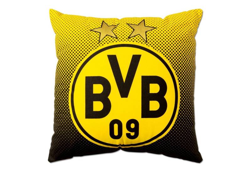 BVB Kopfkissen BVB-Kissen mit Emblem (40x40cm), Füllung: Oberstoff 100% Baumwolle, Füllung 100 % Polyester, Bezug: 100% Baumwolle, Rückenschläfer von BVB