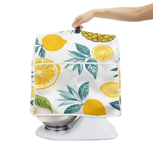 Mixer Staubschutz für 6-8 Qt Standmixer, Stoffabdeckung mit 2 Aufbewahrungstaschen für Standmixer, Schutzabdeckungen, groß für 6-8 Quart Mixer von BVBOX