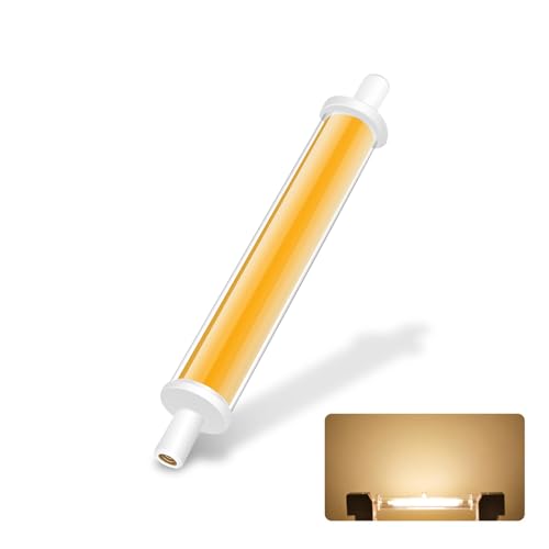 r7s led 118mm lamp, Warm White 2700K, dimmbar birne, 7.7w，AC220V， 850lm von BVCL