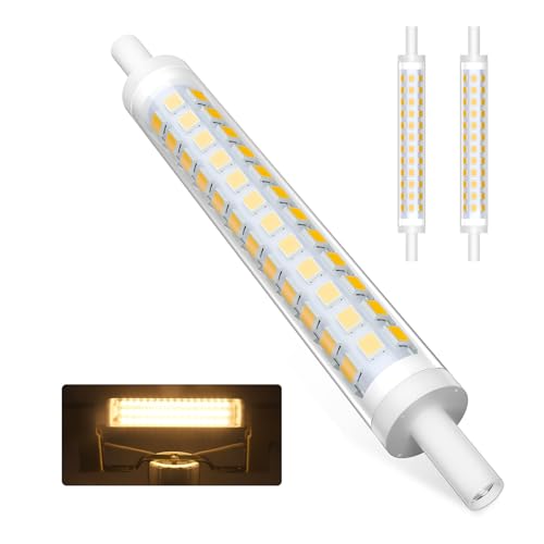 BVCL R7S LED 118mm, warmweiß 3000K 9W dimmbare LED-Lampen R7S 900LM AC 190-260V, äquivalent 90W J118 R7S Halogenlampen von BVCL