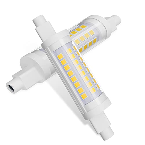 BVCL R7S LED 78mm, 7W R7S LED Lampen Naturweiß 4000K 700LM, Ersatz for 70W J78 R7S Halogenlampen, AC 220-240V Nicht Dimmbar Kein Flackern, 2er Pack BVCL R7S LED 78mm, 7W R7S LED Lampen Naturweiß 4000K 700LM, Ersatz for 70W J78 R7S Halogenlampen, AC 220-240V Nicht Dimmbar Kein Flackern, 2er Pack von BVCL
