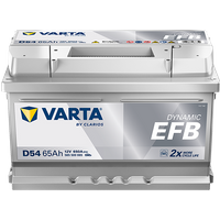 VARTA Dynamic EFB D54 Autobatterien 565500065K262, D54, 12 V, 65 Ah, 650 A von BVD