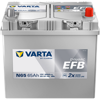 VARTA Dynamic EFB N65 autobatterien 565501065K262, N65, 12 V, 65 Ah, 650 A von BVD