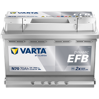 VARTA Dynamic EFB N70 Autobatterien 570500076K262, N70, 12 V, 70 Ah, 760 A von BVD