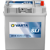 VARTA Dynamic SLI A14 Autobatterien 540126033K262, A14, 12 V, 40 Ah, 330 A von BVD