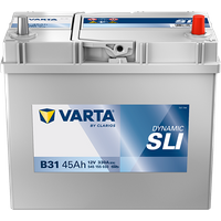 VARTA Dynamic SLI B31 Autobatterien 545155033K262, B31, 12 V, 45 Ah, 330 A von BVD