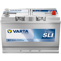 VARTA Dynamic SLI G7 Autobatterien 595404083K262, G7, 12 V, 95 Ah, 830 A von BVD