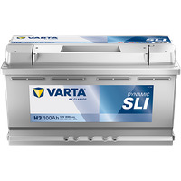 VARTA Dynamic SLI H3 Autobatterien 600402083K262, H3, 12 V, 100 Ah, 830 A von BVD