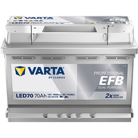 VARTA Professional EFB LED70 Autobatterien 932070076K312, LED70, 12 V, 70 Ah, 760 A von BVD