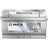 VARTA Professional EFB LED95 Autobatterien 932095085K312, LED95, 12 V, 95 Ah, 850 A von BVD