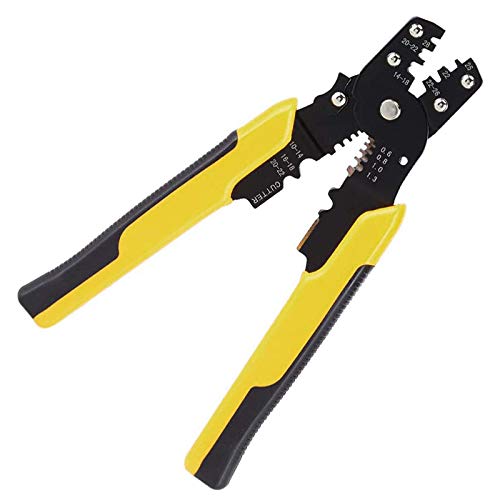 1 Stück Crimpzange Crimpzange Drahtcrimper Einstellbarer Crimpbereich for Schneiden und Pressen von Kabeln Gelb 1 Stück Crimpzange Crimpzange Drahtcrimper Einstellbarer Crimpbereich for Schneiden und Pressen von Kabeln Gelb von BVMKNI