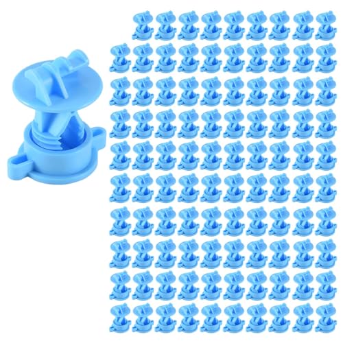 100Pcs Elektrische Zaun Draht Isolatoren Puls Elektronische Fechten Zubehör Mitte Pol Isolator Blau von BVMKNI
