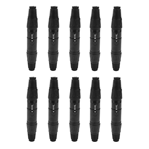 20Pcs 3Pin XLR Männlich zu Weiblich Mikrofon Mikrofon Kabel Stecker Audio Buchse Mic Audio Stecker Adapter von BVMKNI
