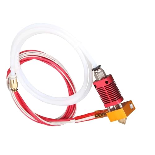 3 Sätze/Los CR10 CR10S J-Head Kit Extruder 12 V 24 V 40 W 1,75 0,4 mm for Bowdon MK10 MK9 Kühlkörperblock 3D-Druckerteile (rotes 24 V 40 W Kit) von BVMKNI