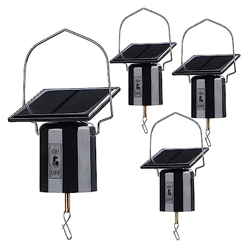 4Pcs Solar Powered Wind Spinner Motor Solar Energie Hängen Rotierenden Motor Kits for Display Schwarz 4Pcs Solar Powered Wind Spinner Motor Solar Energie Hängen Rotierenden Motor Kits for Display Schwarz von BVMKNI