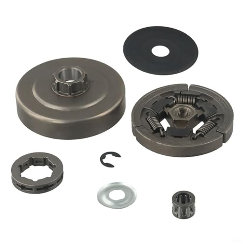 BVMKNI 3/8 Zoll Kupplungstrommel-Felgenkettenrad-Nadellagersatz for MS440 MS460 MS461 Kettensägen-Ersatzteile, 7-teiliges Metallset, einfache Installation BVMKNI 3/8 Zoll Kupplungstrommel-Felgenkettenrad-Nadellagersatz for MS440 MS460 MS461 Kettensägen-Ersatzteile, 7-teiliges Metallset, einfache Installation von BVMKNI