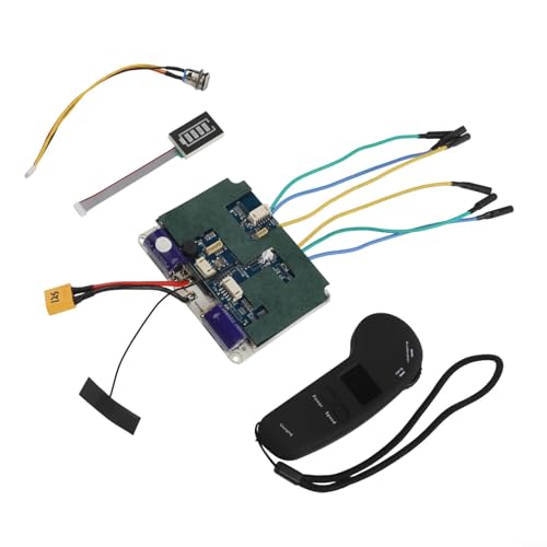 BVMKNI 48-V-Doppelmotor-Controller-Kit for elektrische Skateboards mit Fernbedienung for Skateboards mit Nabenmotor, Höchstgeschwindigkeit 50 km/h, maximale Belastung 120 kg (Nabenmotor)(Hub Motor) von BVMKNI