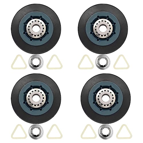 BVMKNI 4er-Pack W10314173 Trocknertrommelrolle, Ersatz for Trockner, kompatibel mit WPW10314173 Rollentrommel-Stützsatz, Trockner-Ersatzteile BVMKNI 4er-Pack W10314173 Trocknertrommelrolle, Ersatz for Trockner, kompatibel mit WPW10314173 Rollentrommel-Stützsatz, Trockner-Ersatzteile von BVMKNI
