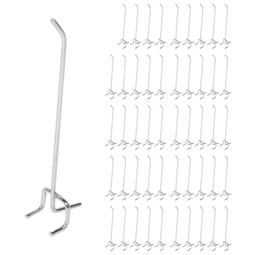 BVMKNI 50 Stück 6-Zoll-Haken, Metallregalhaken und Organizer-Sortiment, Garagen-Aufbewahrungs-Organizer BVMKNI 50 Stück 6-Zoll-Haken, Metallregalhaken und Organizer-Sortiment, Garagen-Aufbewahrungs-Organizer von BVMKNI